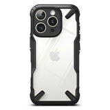 iPhone 16 Pro Max Ringke Fusion X Bagside Cover - Gennemsigtig / Sort