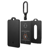 Spigen - Tesla Nøglekort Holder - Karabinhage - 2-Pack - Sort