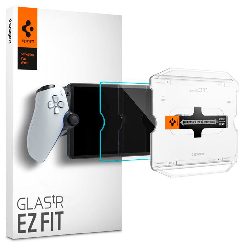 Spigen Glass tR EZ Fit Skærmbeskyttelse til PlayStation Portal Remote Player - Gennemsigtig