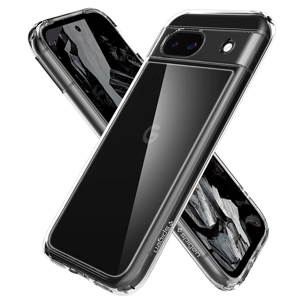 Google Pixel 8a Spigen Ultra Hybrid Case - Gennemsigtig