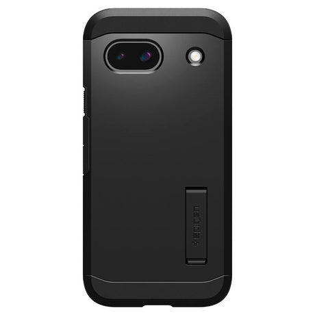 Google Pixel 8a Spigen Tough Armor Case m. Kickstand - Sort