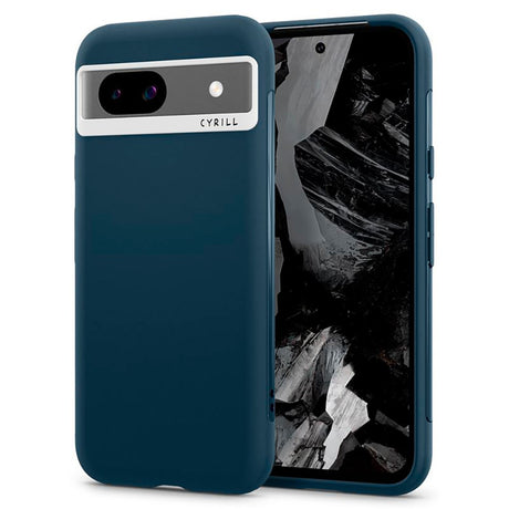 Google Pixel 8a Spigen Cyrill Color Mag Bagside Cover - Blå