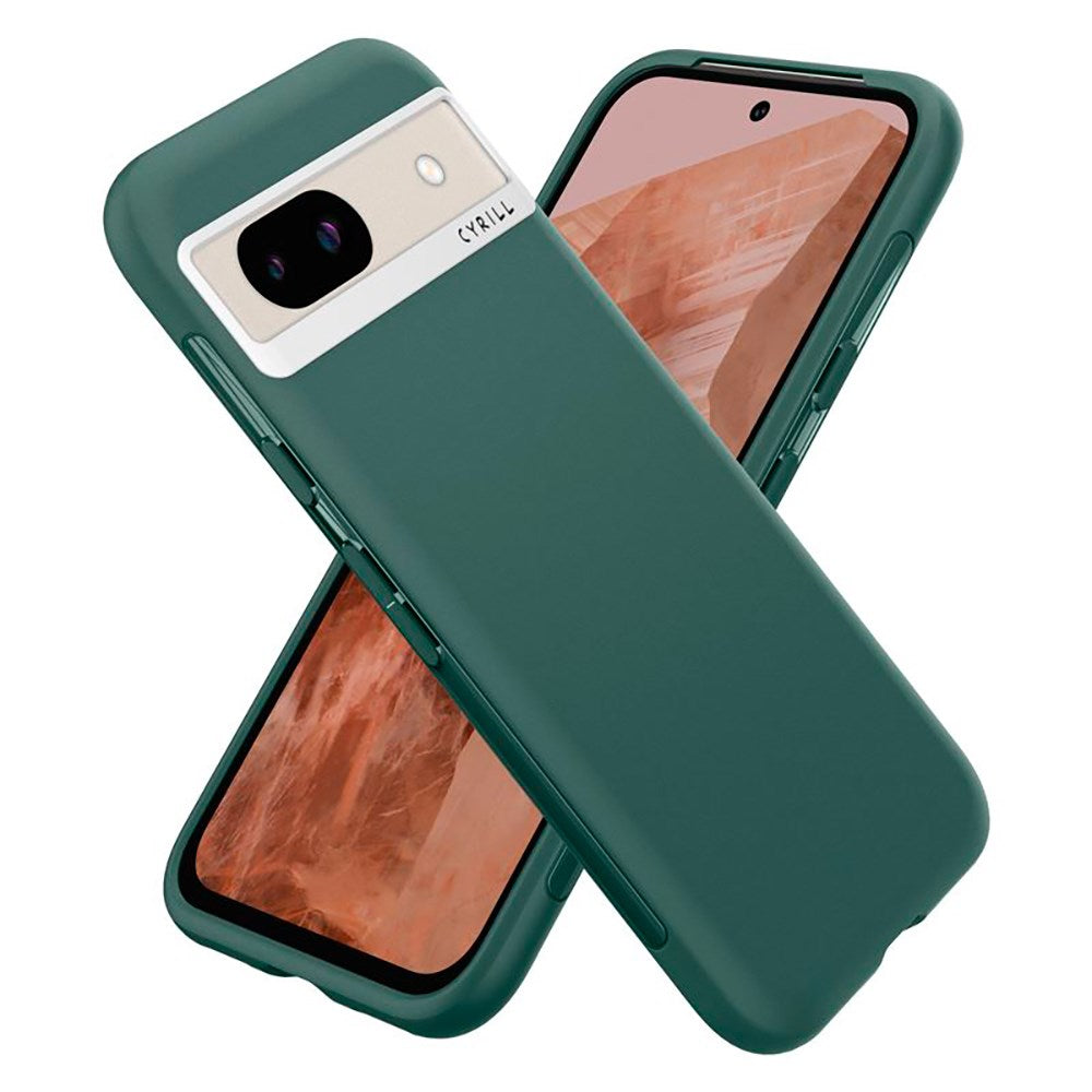 Google Pixel 8a Spigen Cyrill Color Mag Bagside Cover - Grøn