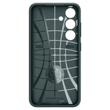 Samsung Galaxy S24 Spigen Optik Armor Bagside Cover - Mørkegrøn