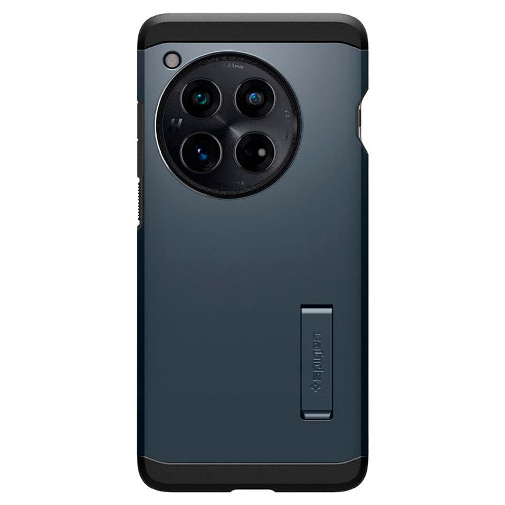 OnePlus 12 Spigen Tough Armor Case m. Kickstand - Metal Slate