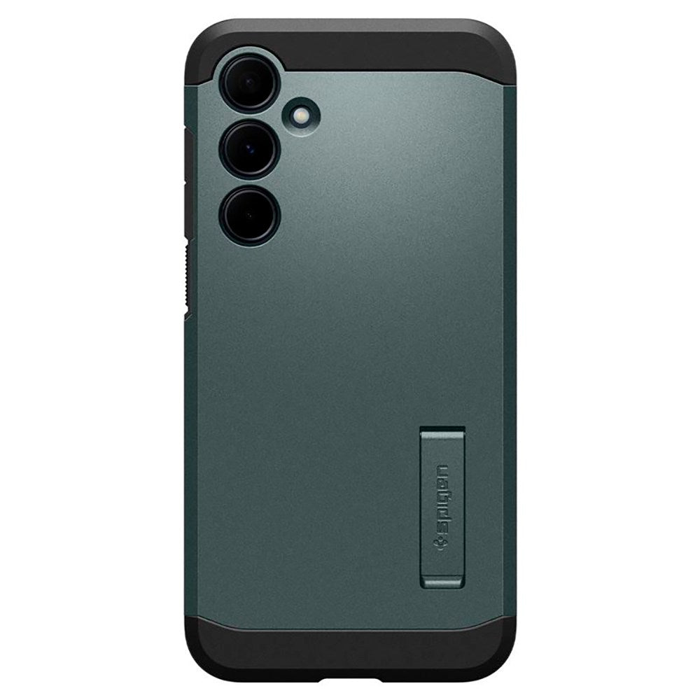 Samsung Galaxy A35 (5G) Spigen Tough Armor Case m. Kickstand - Grøn