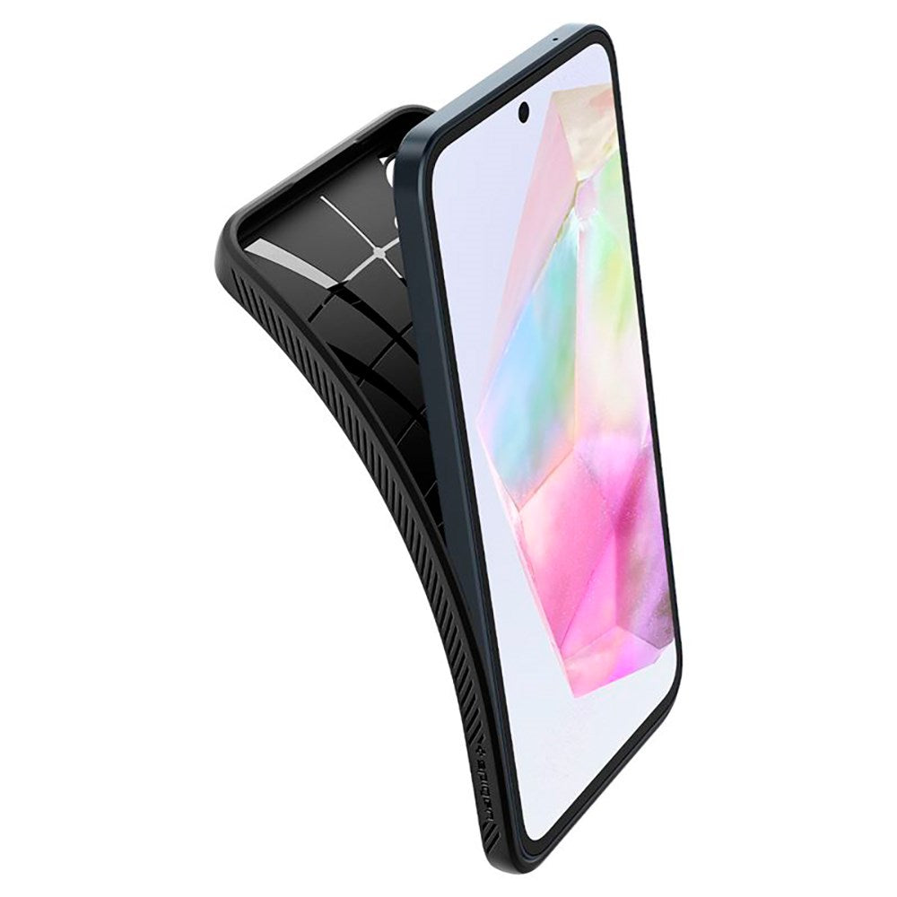 Samsung Galaxy A35 (5G) Spigen Liquid Air Bagside Cover - Sort