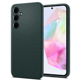 Samsung Galaxy A35 (5G) Spigen Liquid Air Bagside Cover - Grøn