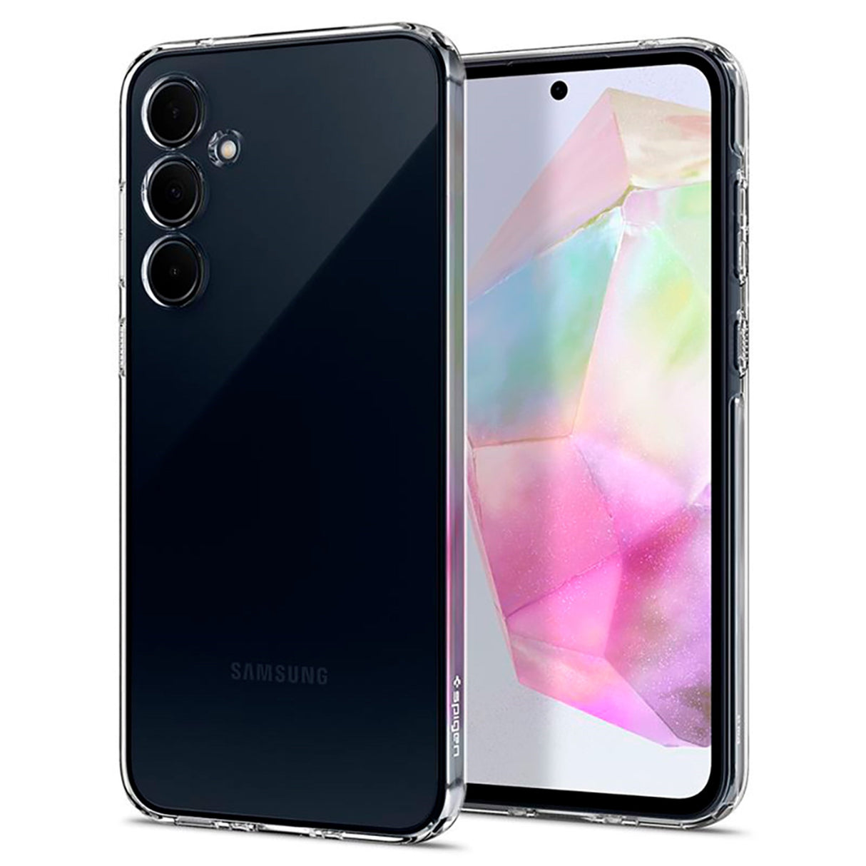 Samsung Galaxy A35 (5G) Spigen Crystal Flex Bagside Cover - Gennemsigtigt