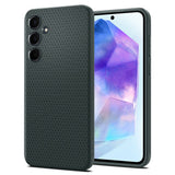 Samsung Galaxy A55 (5G) Spigen Liquid Air Bagside Cover - Grøn