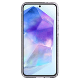 Samsung Galaxy A55 (5G) Spigen Liquid Crystal Glitter Bagside Cover - Gennemsigtig