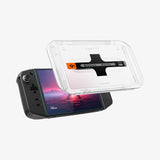 Lenovo Legion GO Spigen EZ Fit Glas.tR Skærmbeskyttelse - Case Friendly - Gennemsigtig