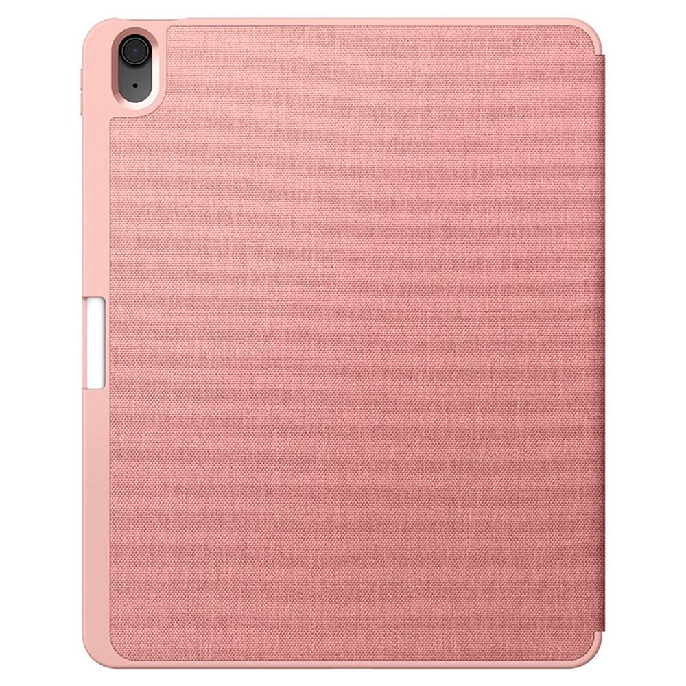 iPad Air 13" (2024) Spigen Urban Fit Stof Flip Cover m. Pen Holder - Rose Gold