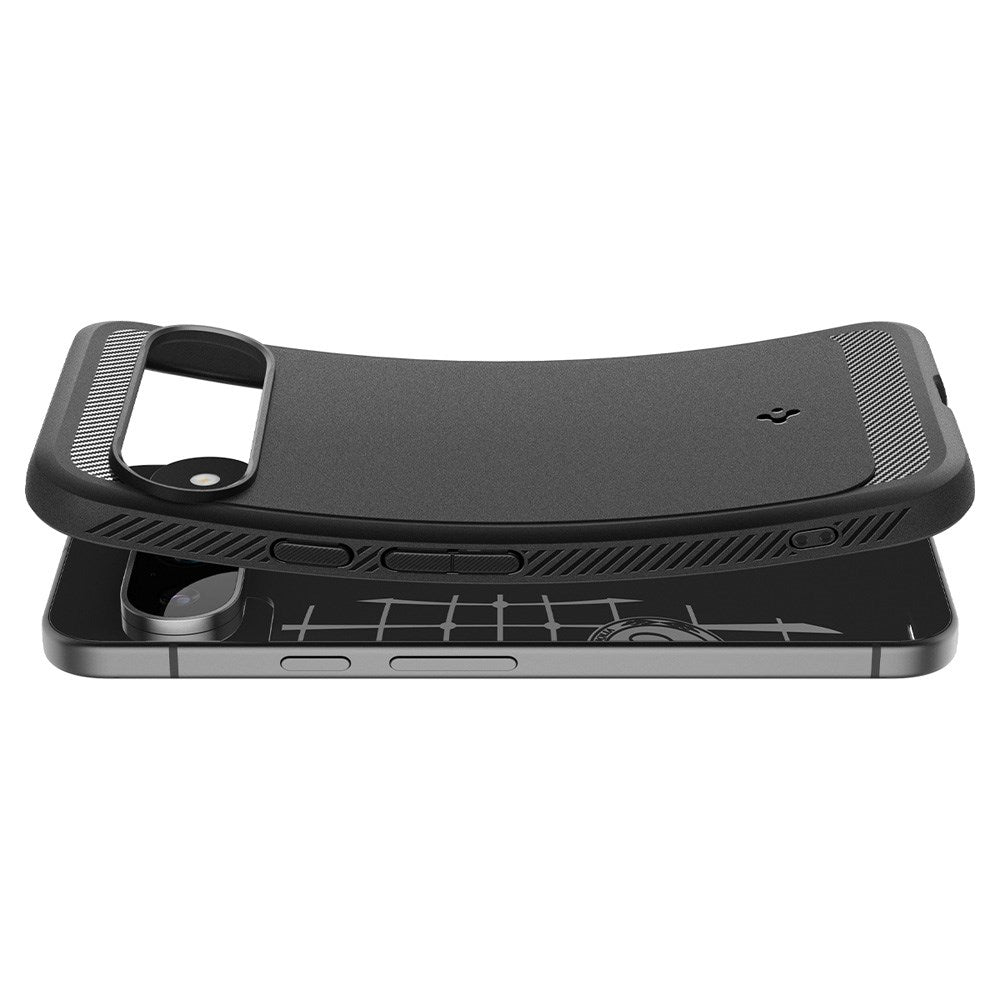 Google Pixel 9 / 9 Pro Spigen Rugged Armor Bagside Cover - Sort