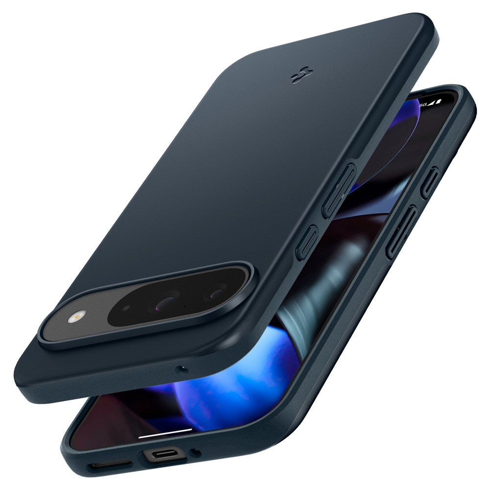 Google Pixel 9 / 9 Pro Spigen Thin Fit Hybrid Mobil Cover - Grå