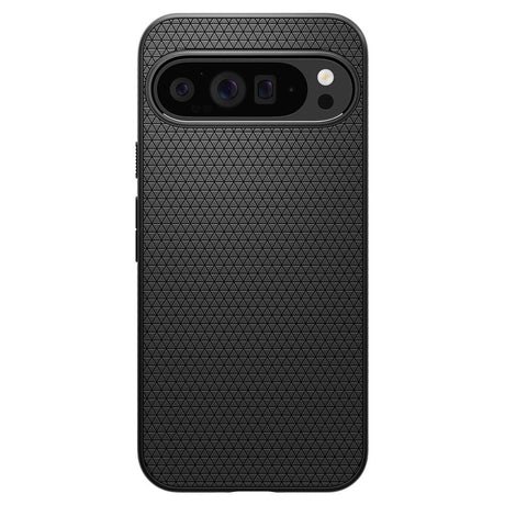 Google Pixel 9 Pro XL Spigen Liquid Air Bagside Cover - Mat Sort