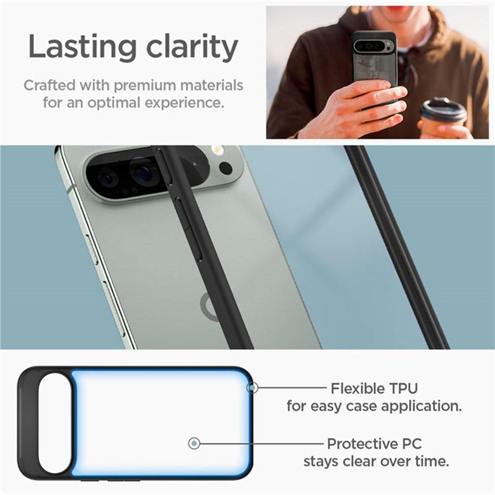 Google Pixel 9 Pro XL Spigen Ultra Hybrid Case - Mat Sort