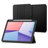 iPad Air 11" (2024) Spigen Urban Fit Stof Flip Cover m. Pen Holder - Sort