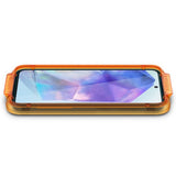 Spigen - Samsung Galaxy A35 (5G) - AlignMaster Glass tR Skærmbeskyttelse - 2 stk - Case Friendly - Gennemsigtig