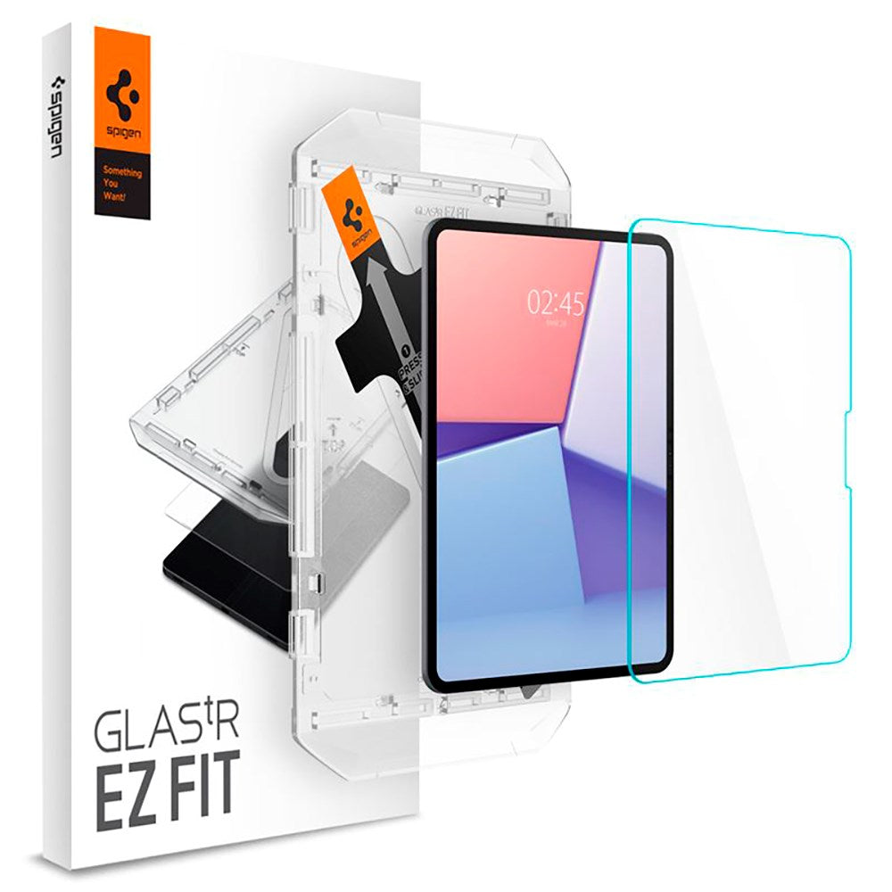 iPad Pro 11" (2024) Spigen EZ Fit Glas.tR Skærmbeskyttelse - Case Friendly - Gennemsigtig