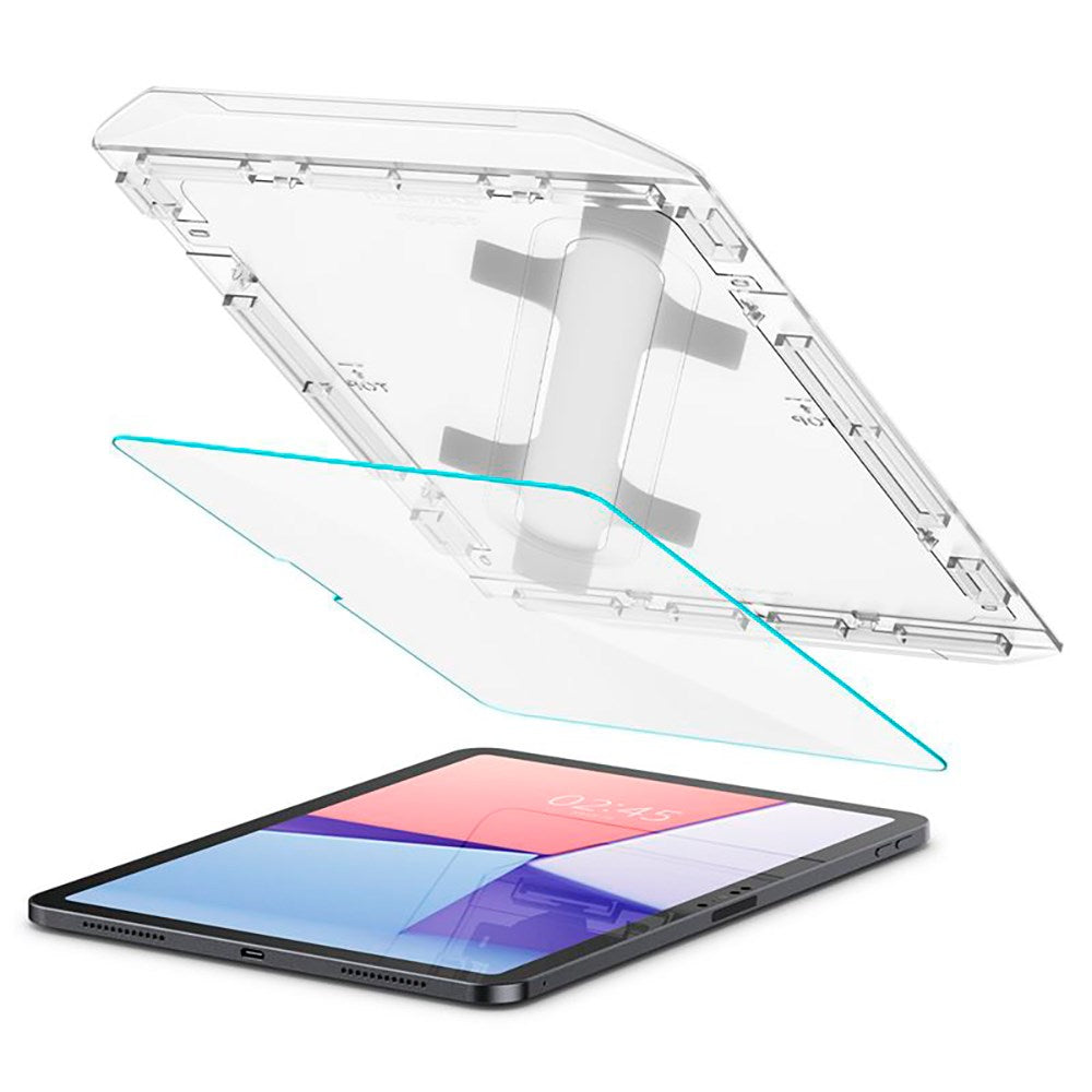 iPad Air 11" (2024) Spigen EZ Fit Glas.tR Skærmbeskyttelse - Case Friendly - Gennemsigtig