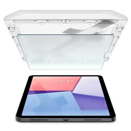 iPad Air 11" (2024) Spigen Paper Touch EZ Fit Glas.tR Skærmbeskyttelse - Case Friendly - Gennemsigtig