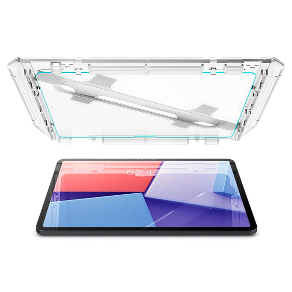 iPad Air 13" (2024) Spigen EZ Fit Glas.tR Skærmbeskyttelse - Case Friendly - Gennemsigtig