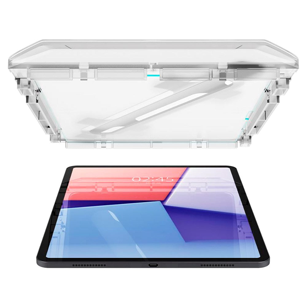 iPad Air 13" (2024) Spigen EZ Fit Glas.tR Skærmbeskyttelse - Case Friendly - Gennemsigtig