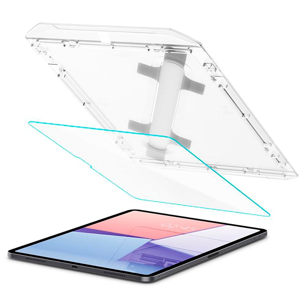 iPad Air 13" (2024) Spigen EZ Fit Glas.tR Skærmbeskyttelse - Case Friendly - Gennemsigtig