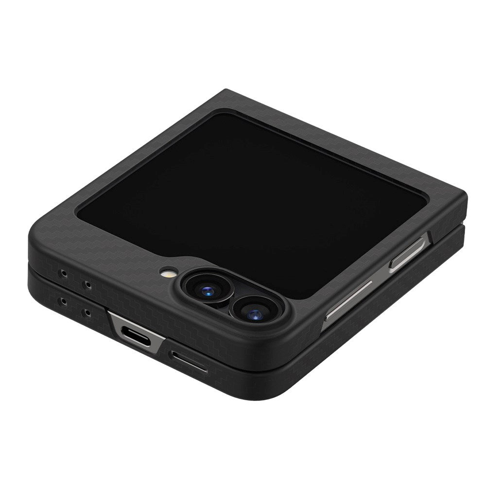 Samsung Galaxy Z Flip7 FE / Flip6 Spigen Air Skin Bagside Cover - Aramid Sort