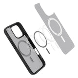 iPhone 16 Pro Spigen Ultra Hybrid Bagside Cover - MagSafe Kompatibel - Sort