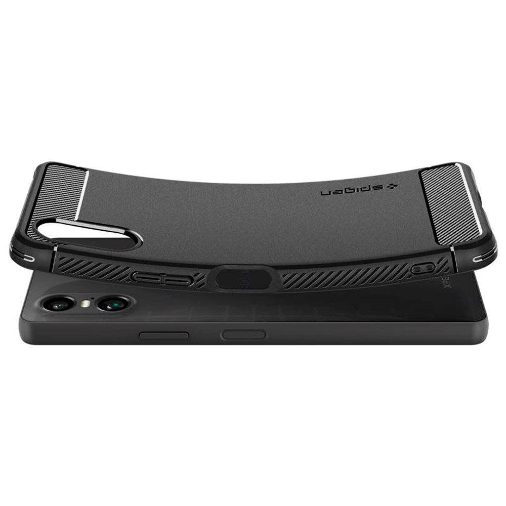 Spigen - Sony Xperia 10 VI - Rugged Armor Cover - Sort