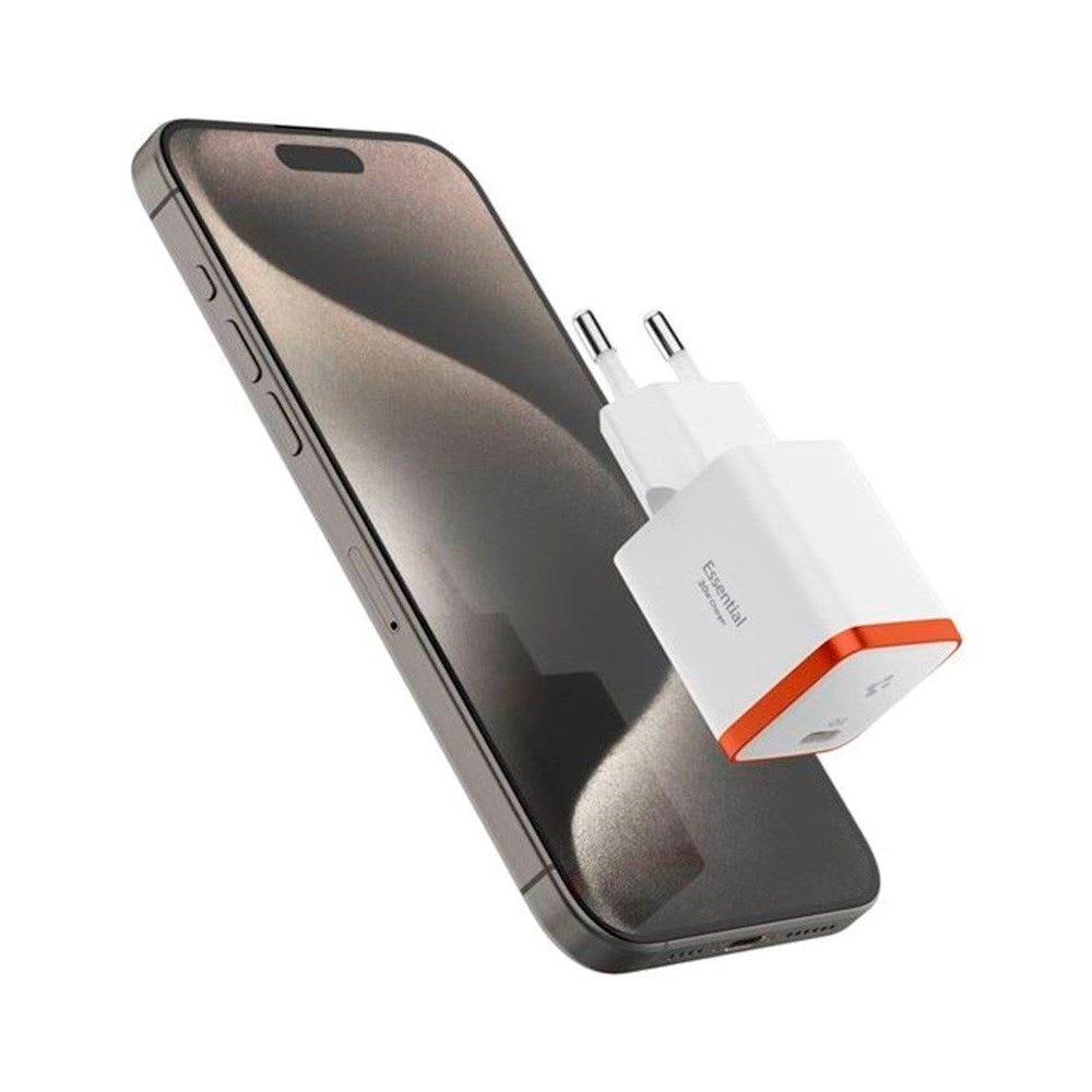 Spigen - 30W Vægoplader - 1x USB-C - Hvid