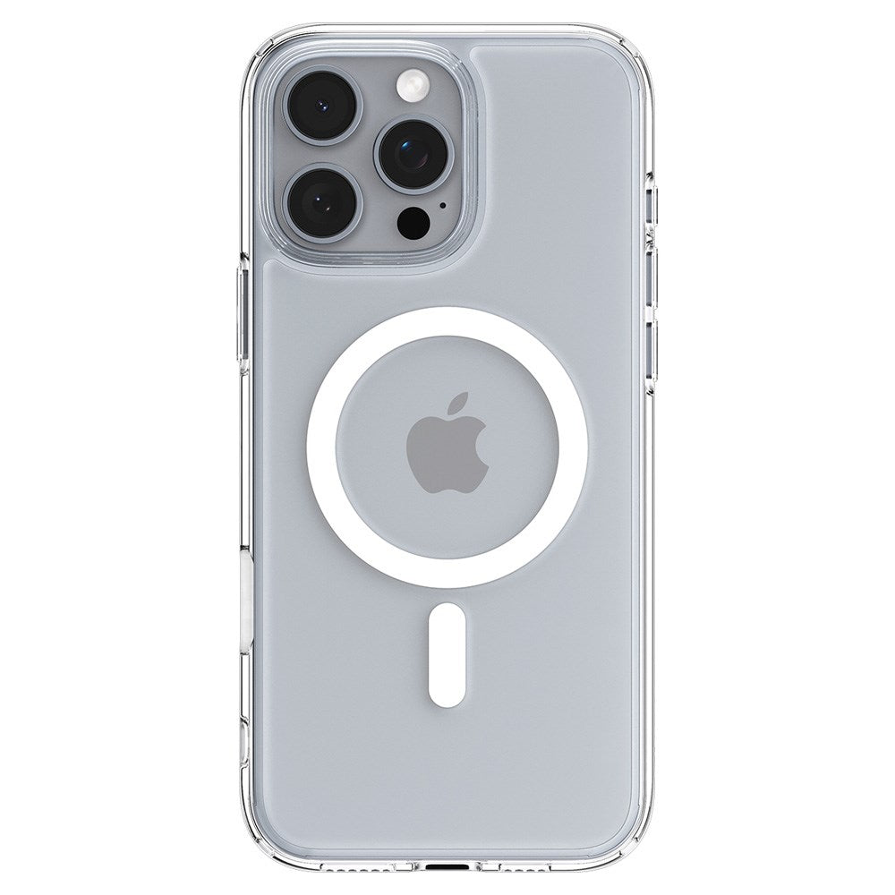 iPhone 16 Pro Max Spigen Ultra Hybrid T Bagside Cover - MagSafe Kompatibel - Gennemsigtig / Hvid