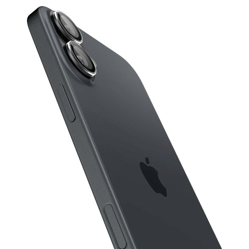 iPhone 16 / 16 Plus Spigen EZ Fit. tR Optik Pro Kameralinse Beskyttelse - 2 Stk - Gennemsigtig