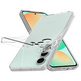 Samsung Galaxy S24 FE Liquid Crystal Cover - Gennemsigtig