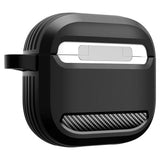 Spigen Rugged Armor Apple Airpods (4. gen) Case m. Karabinhage - Sort