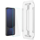 Samsung Galaxy S24 FE Spigen EZ Fit Glas.tR Skærmbeskyttelse 2. Stk - Case Friendly - Gennemsigtig