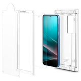 Spigen EliteShield EZ Fit - Samsung Galaxy S25+ (Plus) - Skærmbeskyttelsesfilm - Gennemsigtig