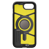 Spigen iPhone 17e / 16e Tough Armor Cover inkl. Kickstand - MagSafe Kompatibel - Gunmetal