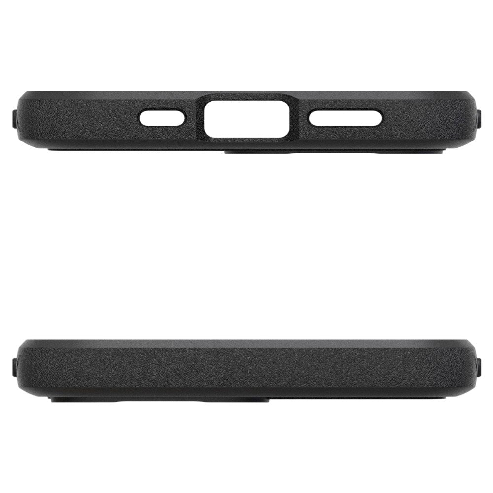 iPhone 17e / 16e Spigen Rugged Armor Bagside Cover - MagSafe Kompatibel - Mat Sort