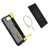 iPhone 17e / 16e Spigen Rugged Armor Bagside Cover - MagSafe Kompatibel - Mat Sort