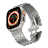 Apple Watch Ultra 1/2 (49mm) Just Mobile Titanium Urrem - Sølv