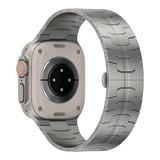 Apple Watch Ultra 1/2 (49mm) Just Mobile Titanium Urrem - Sølv