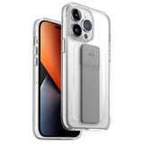 iPhone 14 Pro UNIQ Heldro Mount Fleksibelt Bagside Cover - Gennemsigtig