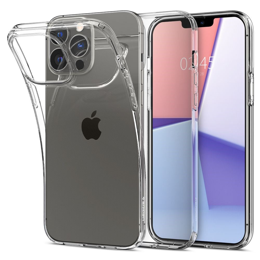 Spigen iPhone 13 Pro Liquid Crystal Cover - Gennemsigtig