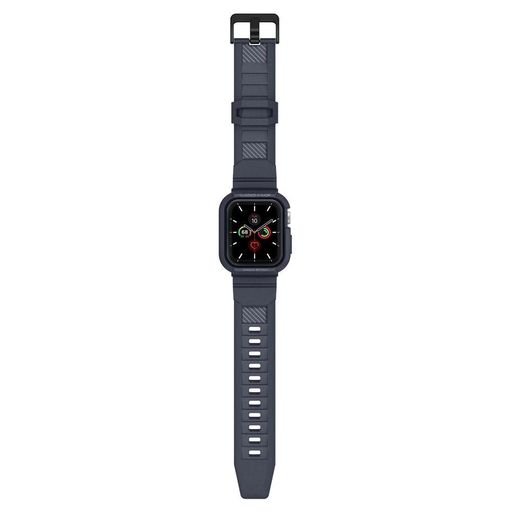 Apple Watch (44/SE/45) Spigen Rugged Armor Pro Cover - Charcoal Grey