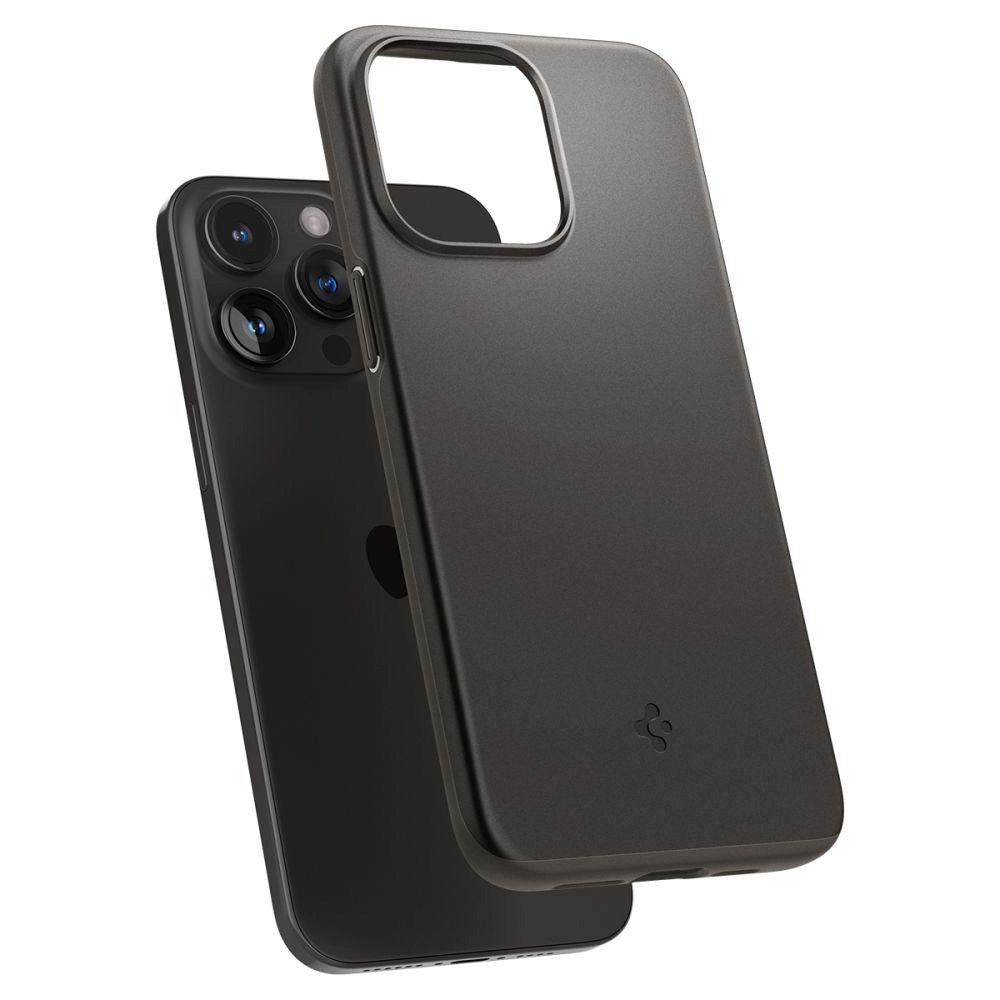 iPhone 15 Pro Spigen Thin Fit Case - Gunmetal