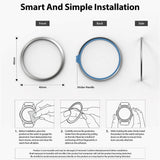 Samsung Galaxy Watch 4 (40mm) Ringke Bezel Styling - Sølv