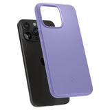 iPhone 15 Pro Spigen Thin Fit Case - Iris Purple